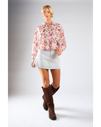Glamorous - Long Puff Sleeve-Top
