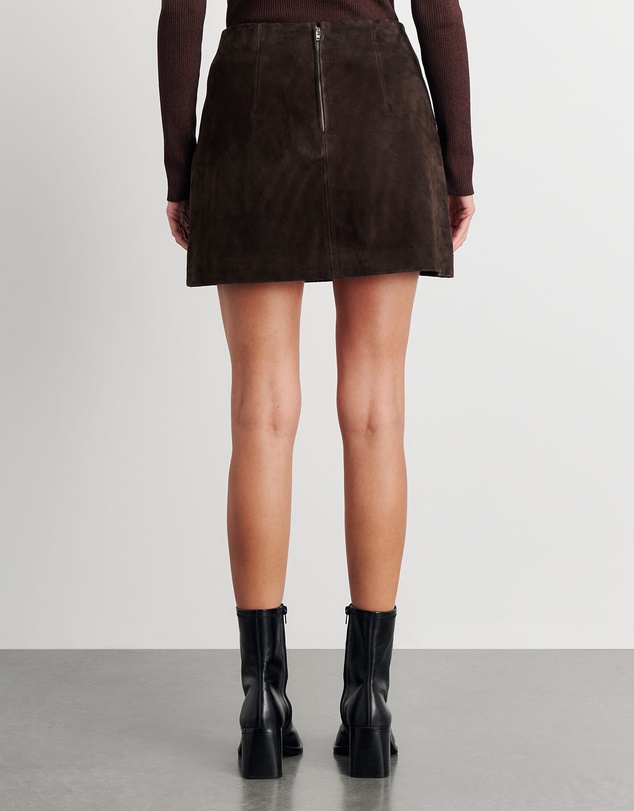 Jag - Ophelia Suede Mini Skirt