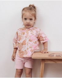 WITH LOVE FOR KIDS - Bike Shorts Wide Ribbed - Babies - Kids