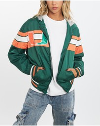 Vintage by The Real Deal - Pre Loved - Vintage NCAA Miami Hurricanes Jacket