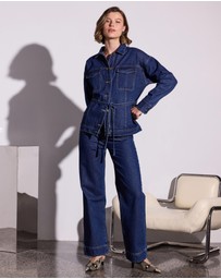 Staple the Label - Lennox Wide Leg Jeans