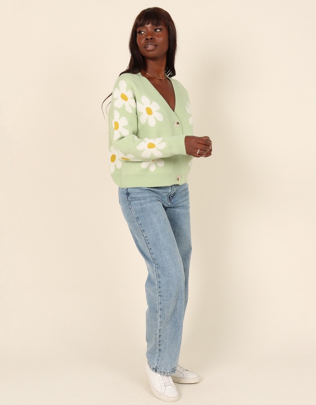 Petal & Pup - Daisy Cardigan - Green
