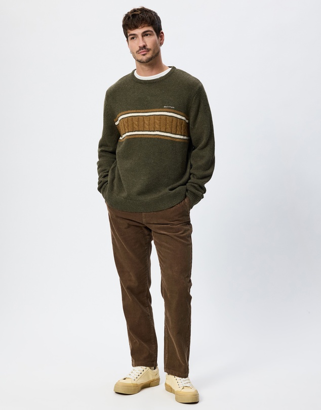 Rhythm - Mohair Stripe Knit Jumper