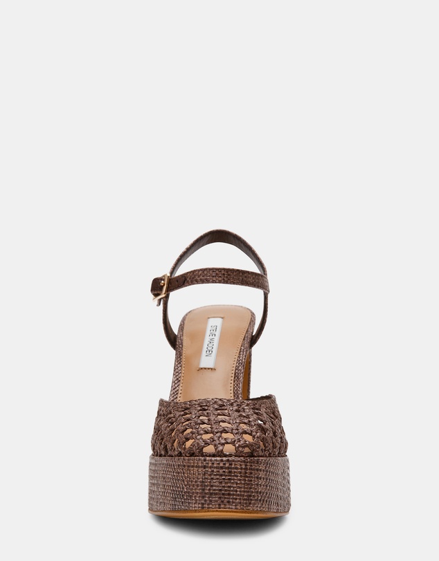 Steve Madden - Lexie-Raff Brown Heels