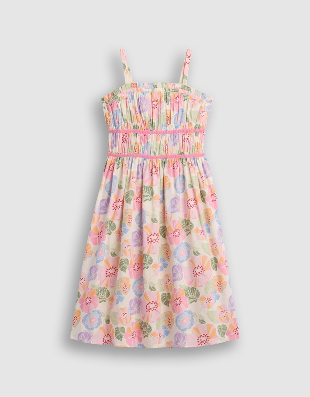 GAP - V-Woven Midi Dress - Teens