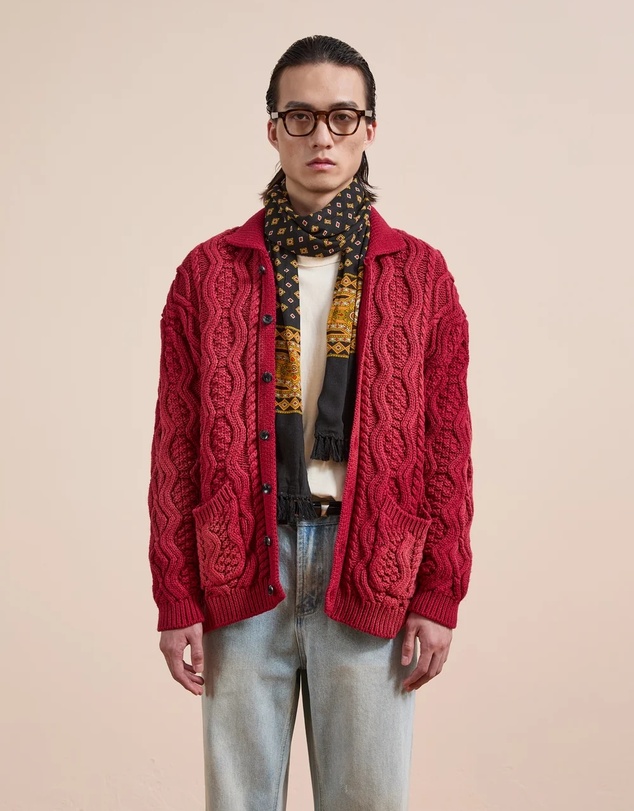 Found - Cable Knit Cardigan