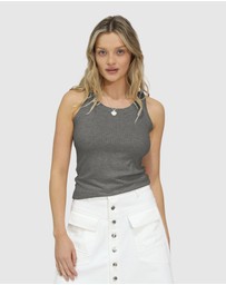 Belle & Bloom - Last Time Ribbed Tank Top