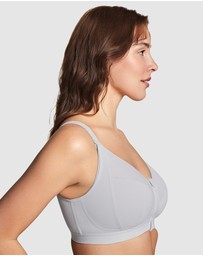 Royce Lingerie - Fearne Organic Cotton Wirefree Front Open Bra