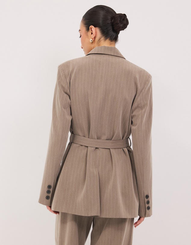 Calli - Rhode Pinstripe Blazer