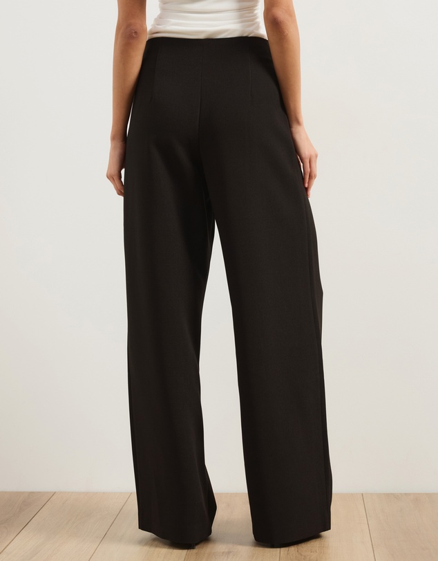 Atmos&Here - Jade High Rise Tailored Pants With Pleats