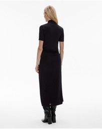 Witchery - Jersey Mock Neck Dress