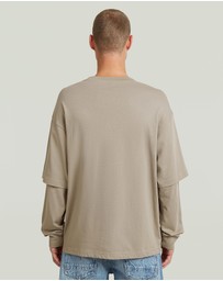 G-Star - Double Sleeve Loose T-Shirt