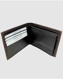 Jacaru - Jacaru 5789 Kangaroo Leather Credit Card Wallet