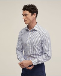 Oxford - Beckton Striped Cotton Shirt