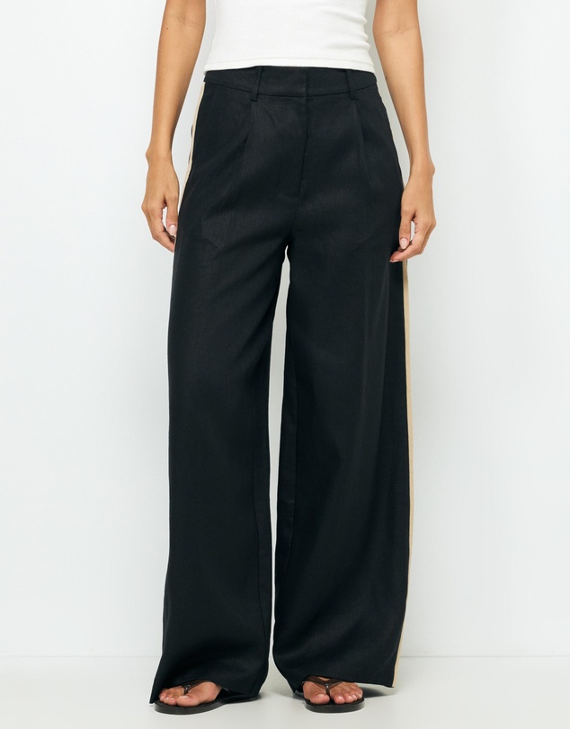AERE - Sora Stripe Tailored Pants