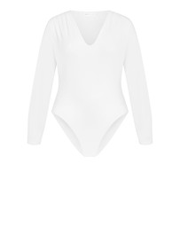 City Chic - Amelia Long Sleeve Bodysuit