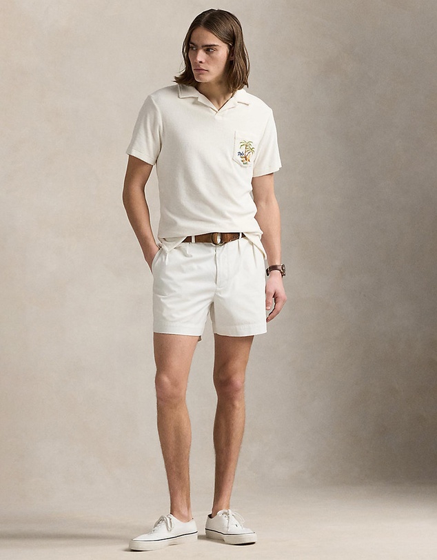 Polo Ralph Lauren - Custom Slim Embroidered Terry Polo Shirt