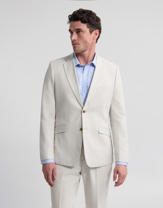 Oxford - Milton Blend Herringbone Blazer