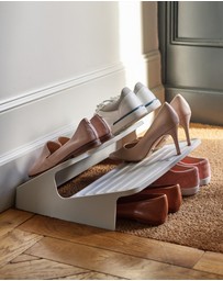 Joseph Joseph - Shoe-In™ Large Space-saving Shoe Rack (Ecru)