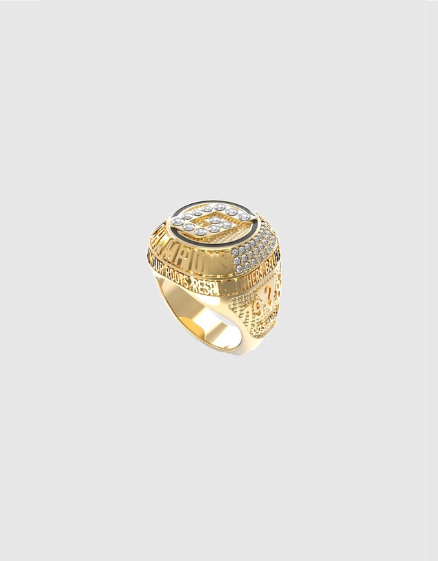 GUESS - GUESS G Coin Gold-Tone Ring