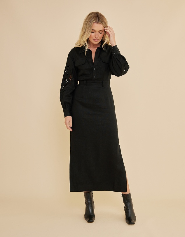 Amelius - Alice Linen Utility Dress