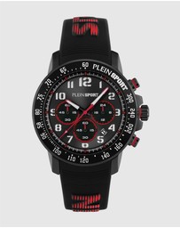 Plein Sport - CHRONORACE 45mm IP Black Chronograph Watch