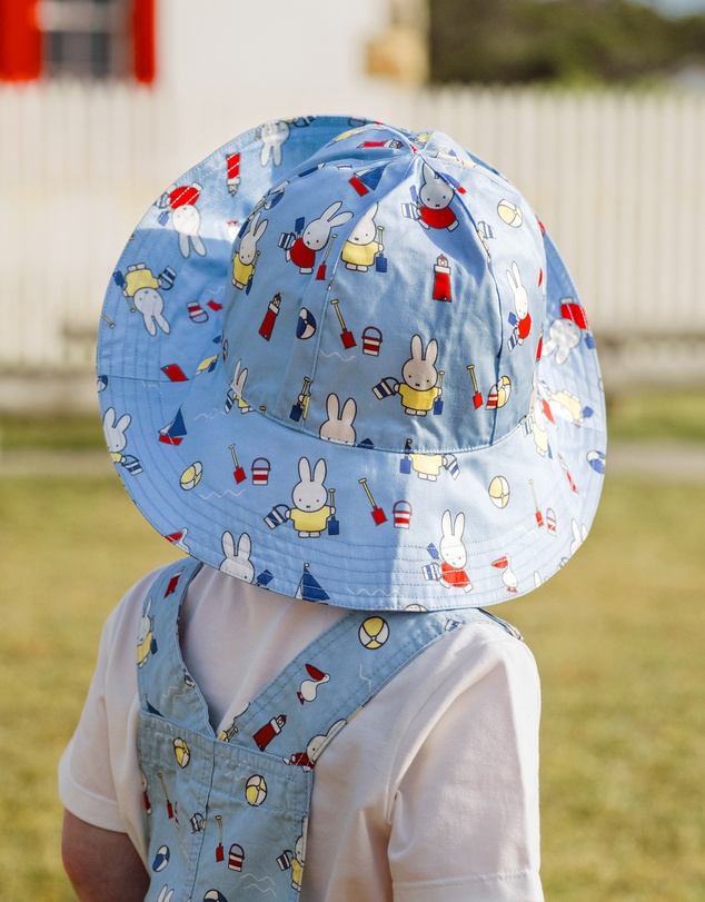 Kynd Baby - Miffy Broad Brim Hat in Harbor Blue