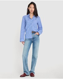 Good American - Soft Tech Good True Straight Jeans