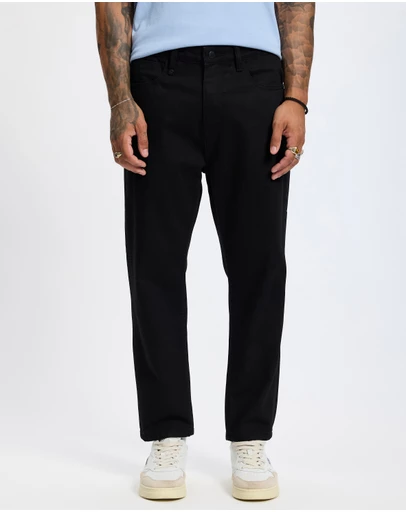 Thrills - Chopped Slim Straight Cropped Denim Jeans