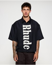 RHUDE - Centre Logo Button Up Shirt
