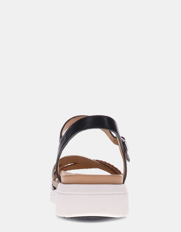 Mia Vita - Banks Sandal - Black Multi