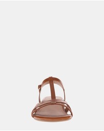Mia Vita - Yass Heeled Sandal - Tan Multi