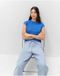 UNISON - Aus Cotton Sleeveless Tee