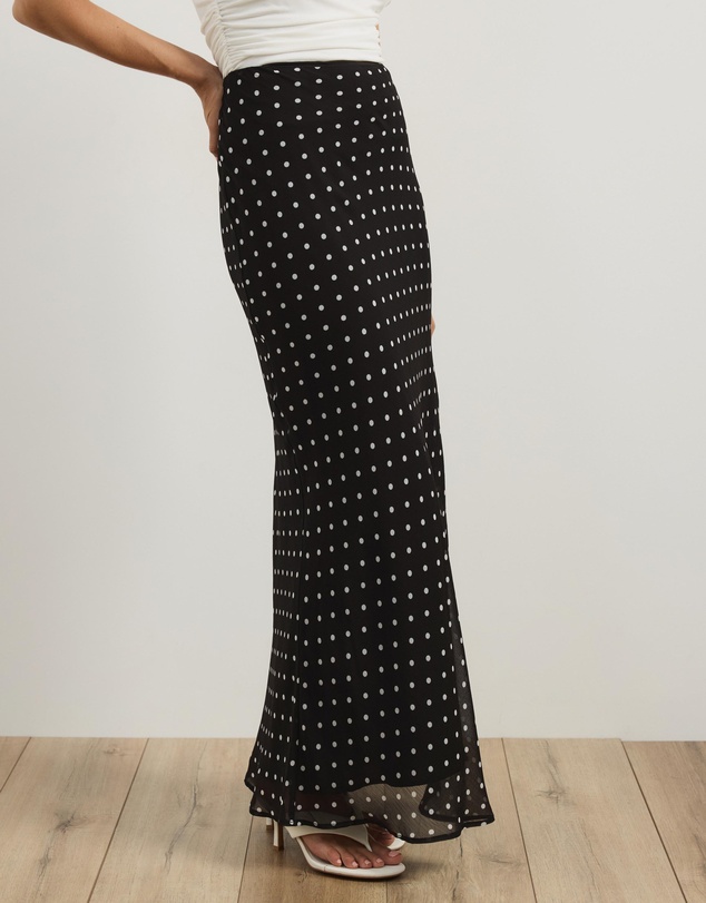 Atmos&Here - Quinn Polka Dot Maxi Skirt