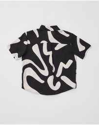 Subtitled - Girls Charlie Swirl Short Sleeve Shirt