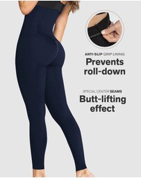 Leonisa - Extra-High Waist Sculpting Firm Compression Leggings