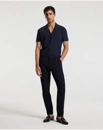 Calibre - Performance Cuban Collar Shirt Navy