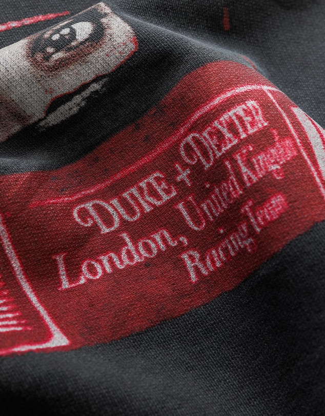 Duke + Dexter - DR1 Helmet Washed Black T-Shirt