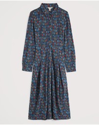Seasalt - Seasalt Cornwall Multi Coastline Jersey Shirt Dress