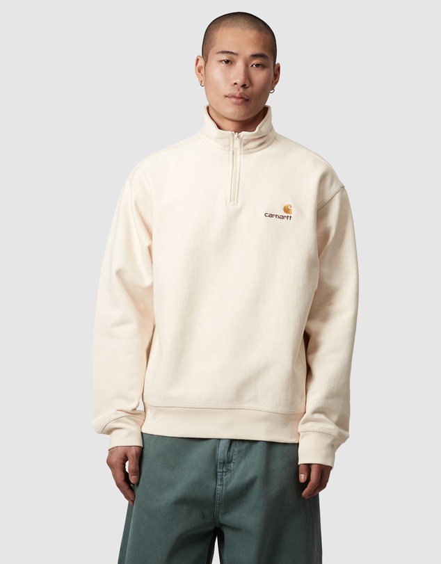 Carhartt WIP - Half Zip American Script Sweatshirt