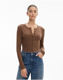 Witchery - Button Front Top