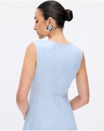 Minima Esenciales - Shiloh Linen Midi Dress