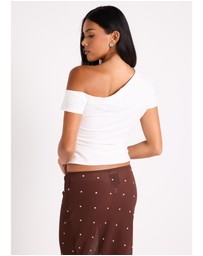Alice In The Eve - Zoe Off Shoulder Top