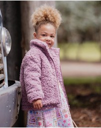 Fox & Finch - Winter Vacay Sherpa Coat - Babies