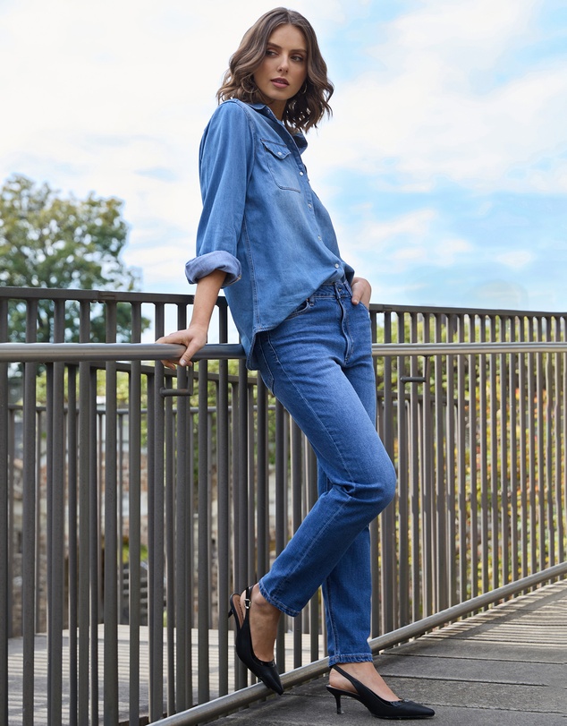 DRICOPER DENIM - Danika Rodeo Blue Jeans