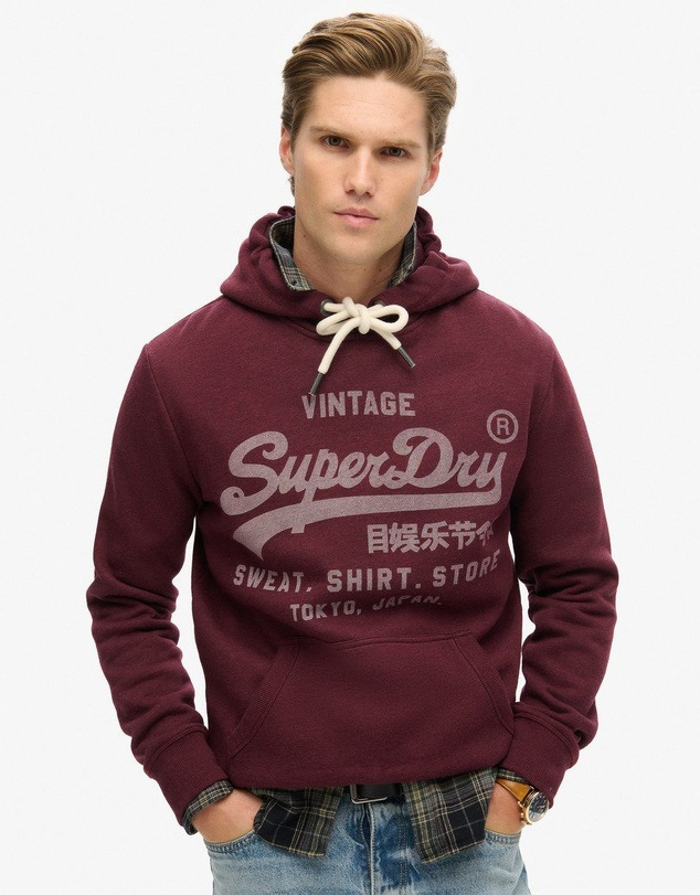 Superdry - Classic Vintage Logo Graphic Hoodie