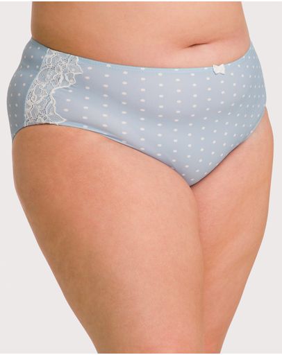 Blue/Ivory