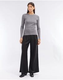 Amelius - Afina Long Sleeve Knit Top