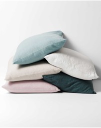 Aura Home - Emile Linen European Pillowcase