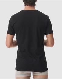 adidas Sportswear - 2 Pack Active Flex Cotton V-Crew Neck T-Shirt